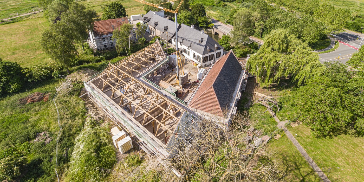 Restauratie Bellemolen draait op volle toeren