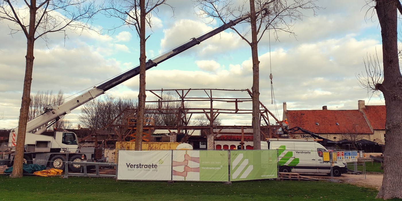 Restauratiewerken Boerenhof gaan van start