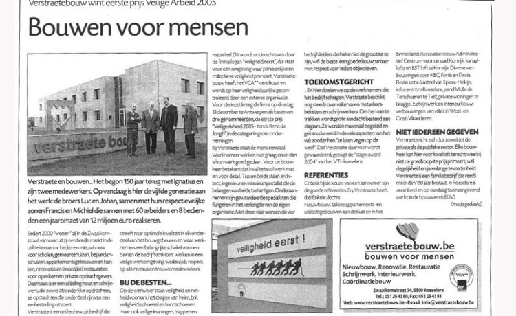 Verstraete - 2005