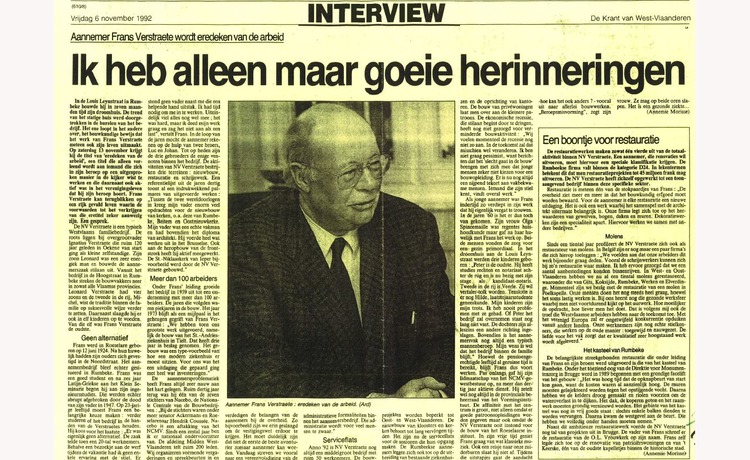 Verstraete - 1992