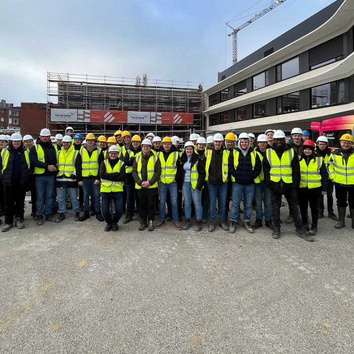 werfbezoeken, verstraete.team, WZC Sint-Henricus, nieuwbouw, zorgcentrum, rumbeke